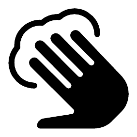4-Finger-Berührung